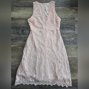 Miami Blush Lace Dress